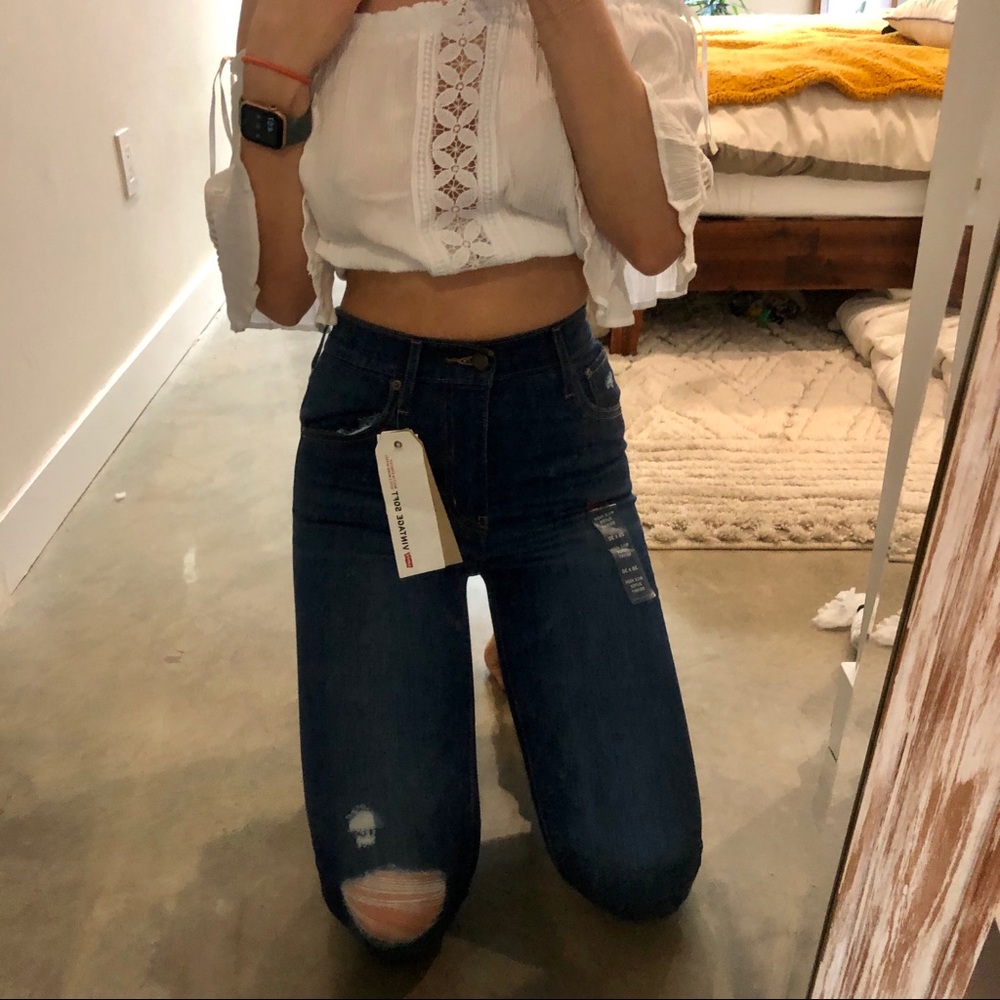 Levi’s Mile High Super Skinny in Wanna Be